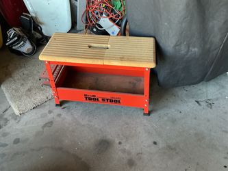 This is a like new tool stool