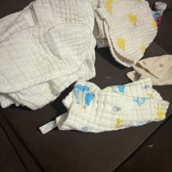 Bamboo Burp Cloths