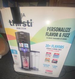 Ninja thirsti machine new never used with co2 tank included