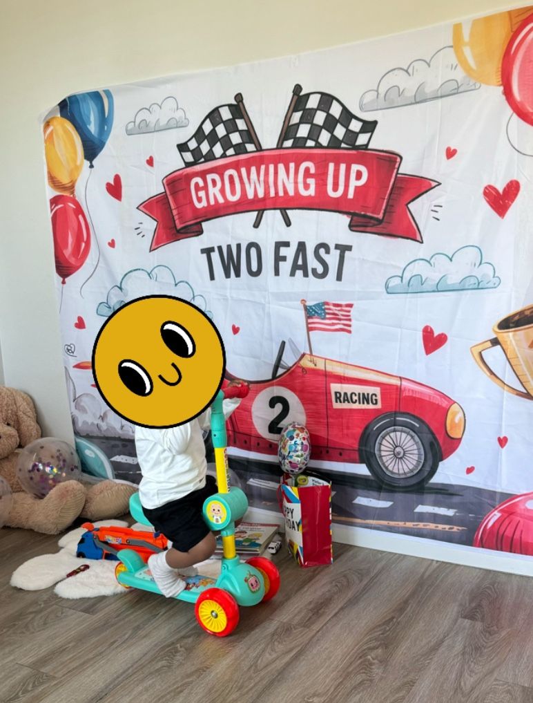 59x80 In Background For 2 Years Milestone 