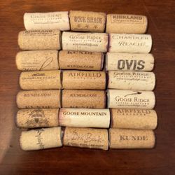 Lot Of Wine Corks For Crafts 