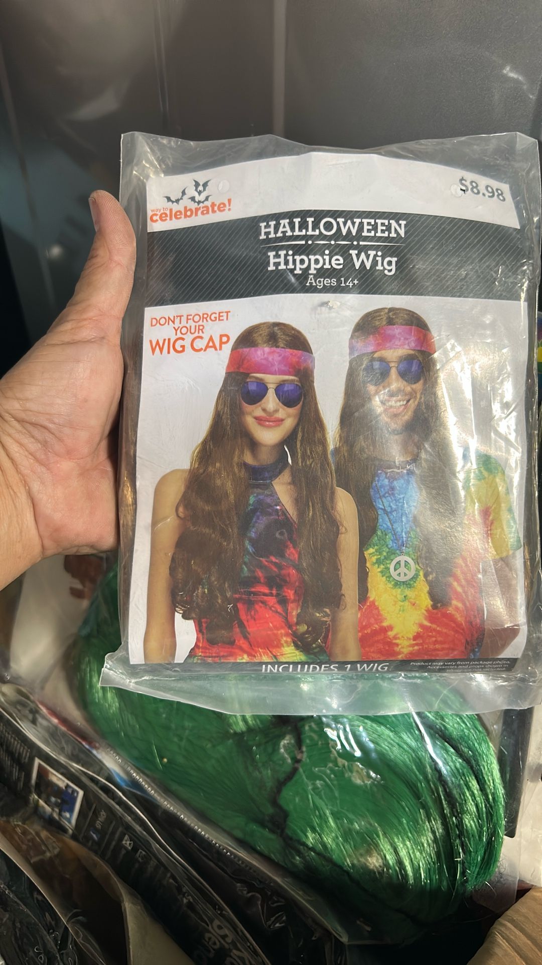 Halloween Hippie Wig