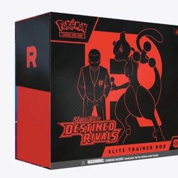 Destined Rivals Pokemon ETB New Sealed 
