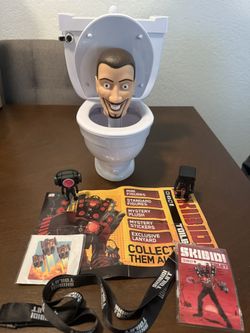 Skibidi Toilet With All Accessories 