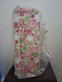 NWT Vintage Hoohobbers "Dots Pink" Luxury Crib Blanket Quilt