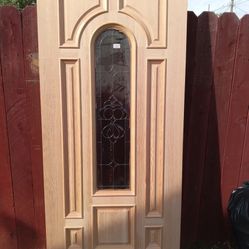 36 x 80 solid wood front House  door
