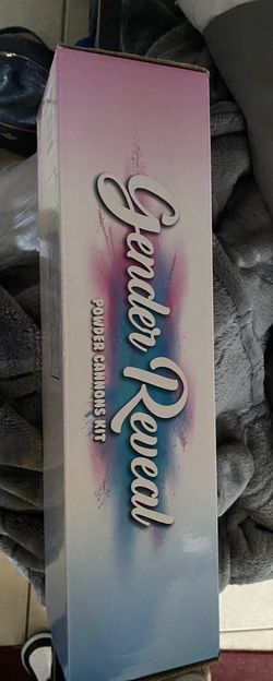 Gender Reveal Powdered Cannon(blue)