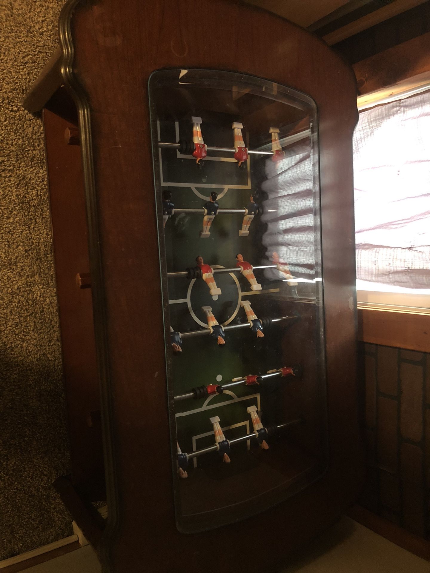 Foosball, coffee table