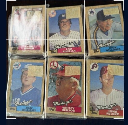 1987 Topps Team Sets