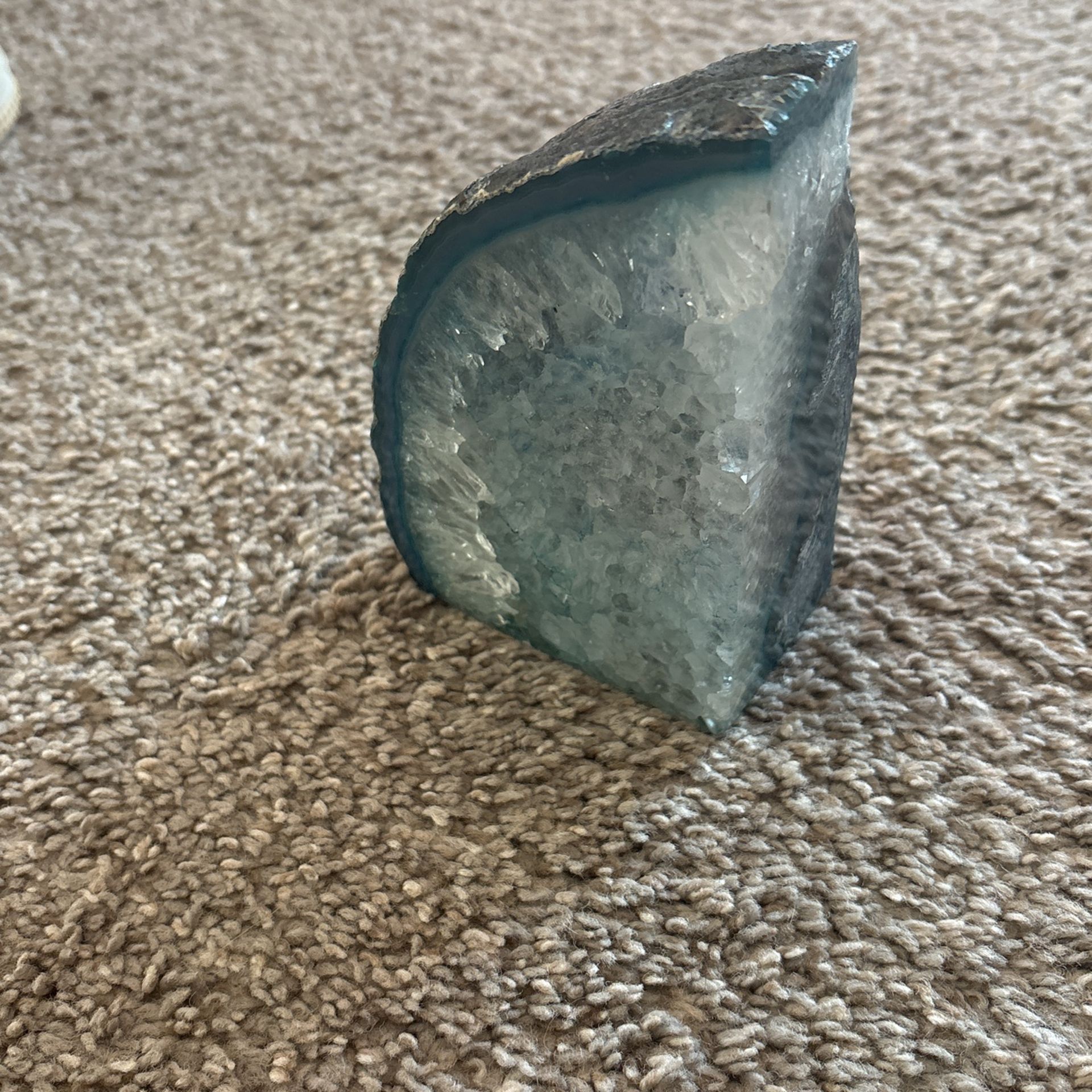Blue Pretty Crystal Home Decor