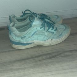 Van's M Size 9.5/W S 11 Varix Ultra Cush Lite Wafflecup Blue Lace Up Sneakers