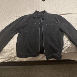 A&F Zip Shirt Jacket