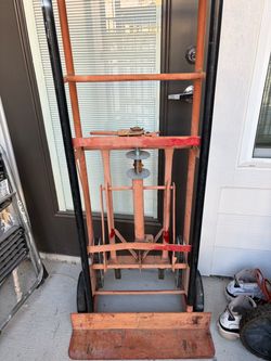 * Heavy-Duty Steel Drum Truck / Barrel Dolly with Stair Climber – 250 lb Capacity