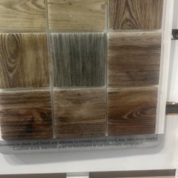 Glass Tiles Wood Looking