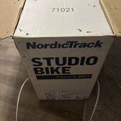 NordicTrack Studio Bike with 7" smart touch screen 