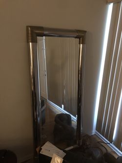 Large Vintage Designer Wall Mirror