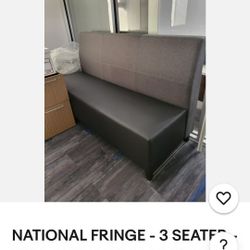 FRINGE 3 SEATER LOUNGE CHAIR NEW