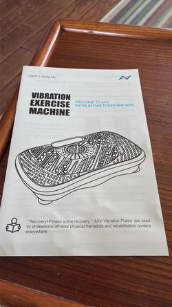 Vibration exercise machine