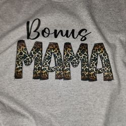 Custom Bonus Mama Graphic Tee 