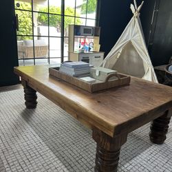 Solid Wood Coffee Table 