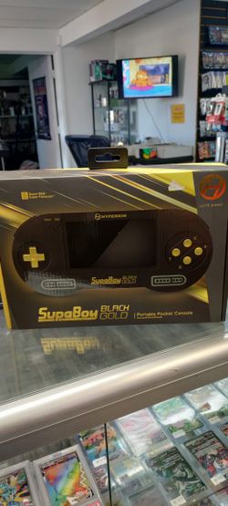 Supaboy Black Gold Play Super Nintendo Games On The Go