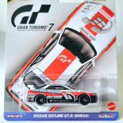 Hot Wheels Gran Turismo Nissan Skyline GT-R R34 (BNR34) 