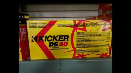 New Kicker car audio 4 inch speaker pair