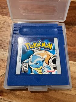 MINT Pokémon Blue Version Game Boy Cartridge