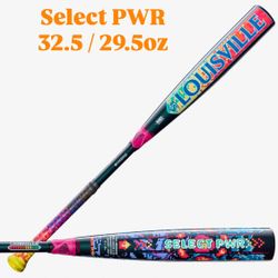 2026 Louisville Select PWR Baseball Bat 32.5 / 29.5oz