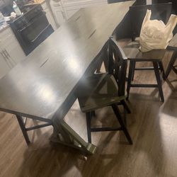Kitchen Table Dining Table Wooden 