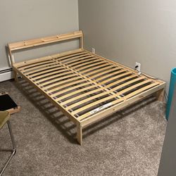 Full Bed Frame With Slats IKEA