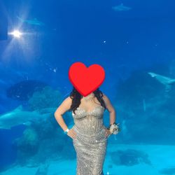 Light Blue prom Dress 