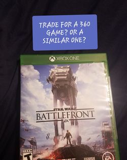 Xbox 1 star wars trade
