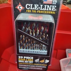 CLE LINE 29 PIECE BLACK GOLD DRILL BIT SET for Sale in