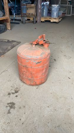 Metal Gas Tank.