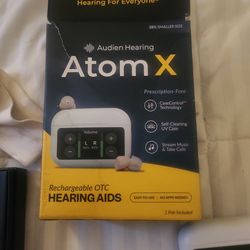 Atom X audience hearing