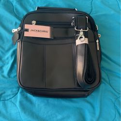 Men’s Bag Black Leather