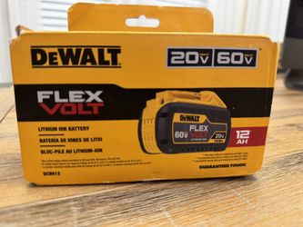 Dewalt Battery 12ah Flex Volt 20v/60v