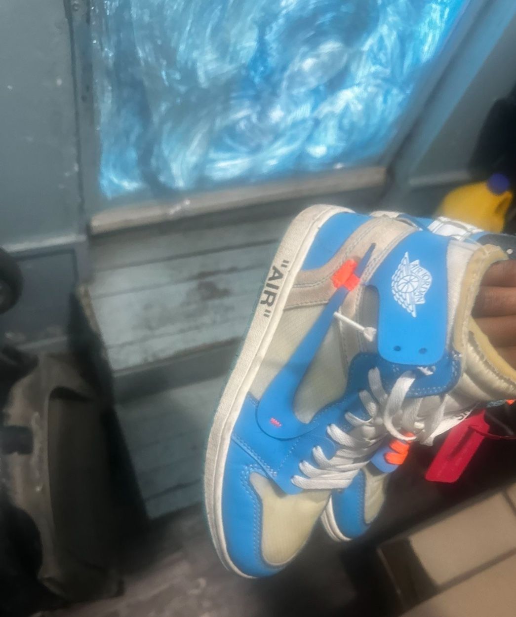 Jordan 1s “ Off White “