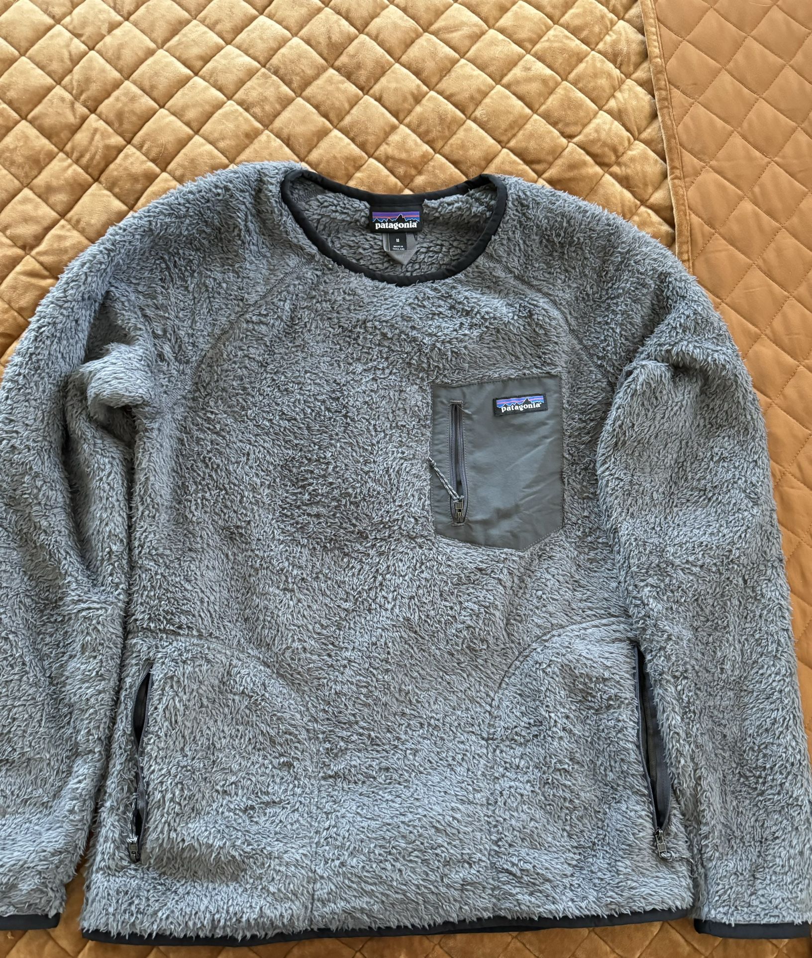 Patagonia Gray Fleece Pullover