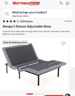 New adjustable king size base