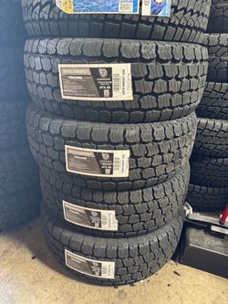 35x12.50r20 Pegasus AT 4 New Tires Installed And Balanced Included