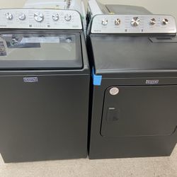 Maytag Black Volcano Washer Set 
