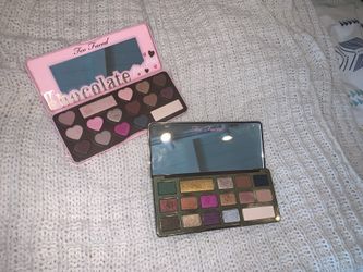 Too Faced Cosmetics Chocolate Gold and Chocolate Bob Bons Palette bundle pack