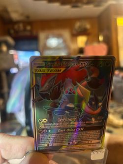 Greninja & Zoroark GX (Full Art) 200/214 Sm-Unbroken Bonds Holo
