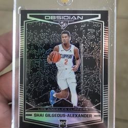 Shai Gilgeous Alexander Obsidian 2018 Rookie (Preview)