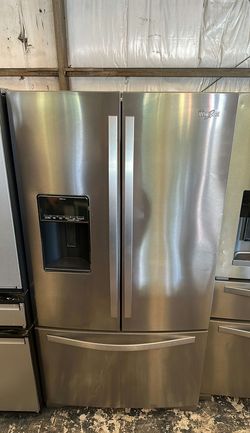 Stainless Steel Whirlpool French Door Fridge