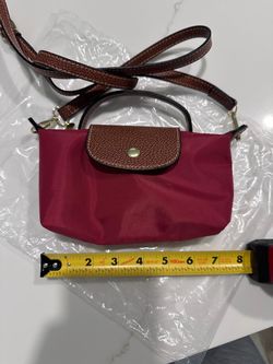Small bag longchamp style red