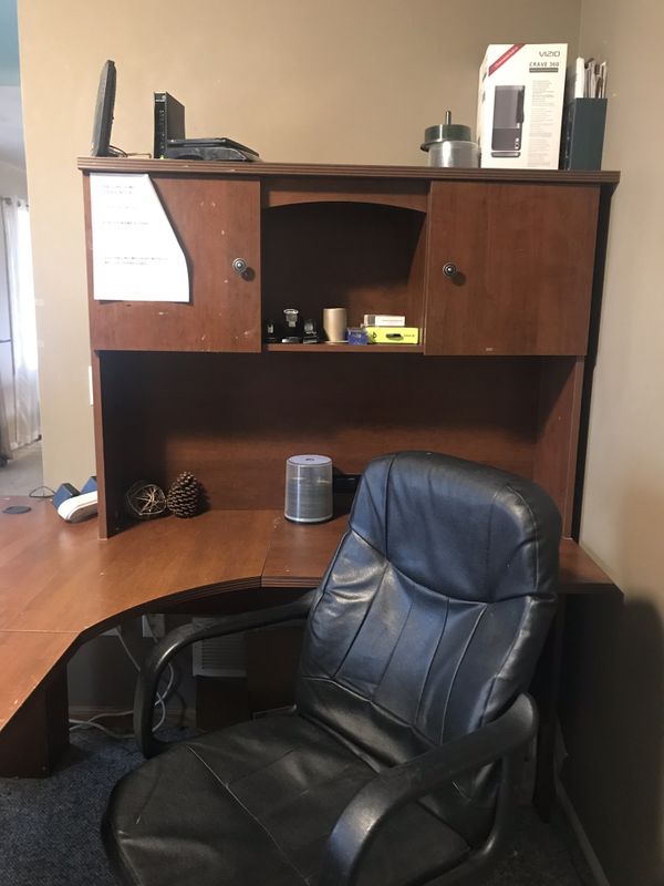 Home Office Desk L Shaped Bottom Pull Out Shelf For In Cokato Mn Offerup