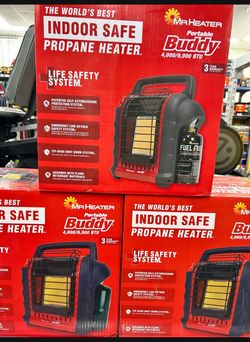 Mr. Heater Portable Buddy Radiant Heater 4 to 9K BTU